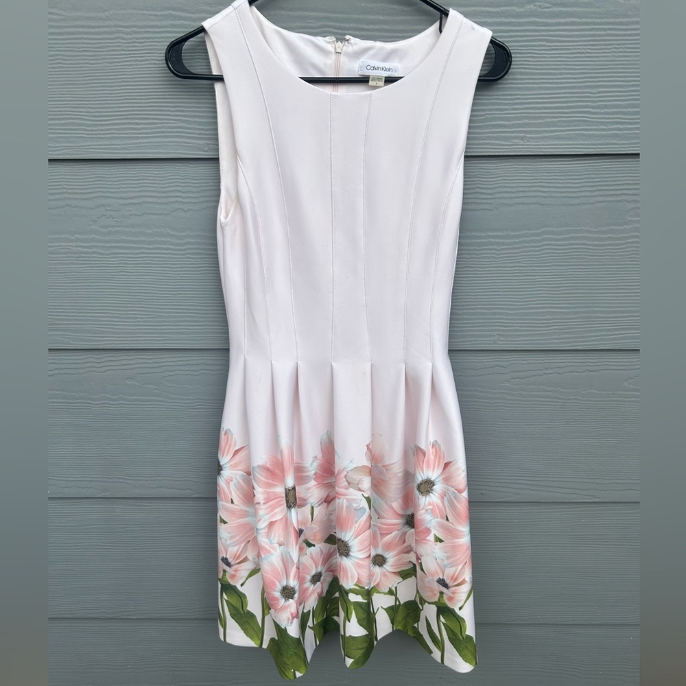 Calvin Klein knee high formal dress
